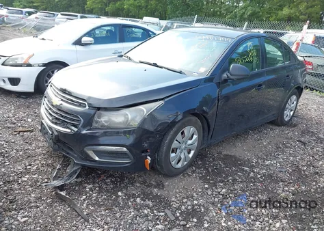 2015 Chevrolet Cruze Ls Auto из США, поврежденный, VIN 1G1PA5SG6F7225583